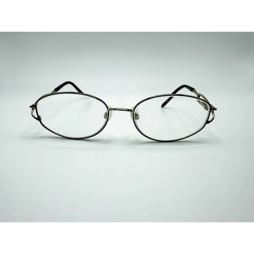 Sophia Loren M190 Red Full Rim Eyeglasses Frames Only 55-17-135 Rhinestone Oval